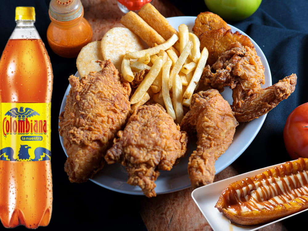 Combo Broaster 1/2 Pollo